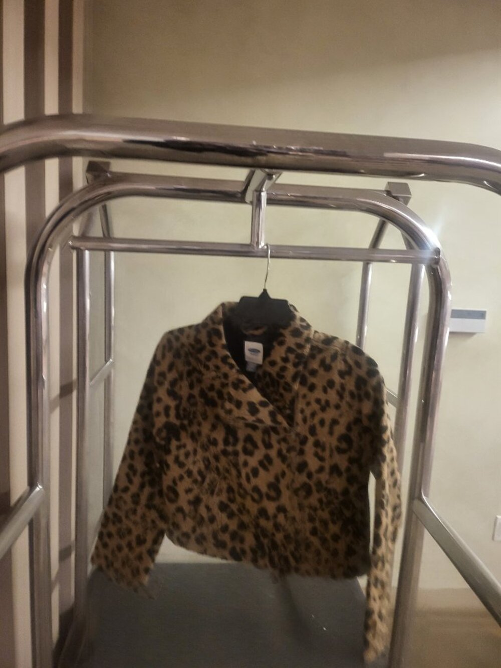 Vintage Old Navy Animal Print Motorcycle Jacket - Picture 7 of 15